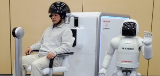 Honda Controls ASIMO Robot by Human Thought Alone